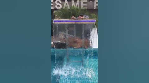 ✅ Thác nước nghệ thuật dành cho hồ bơi || 2023
