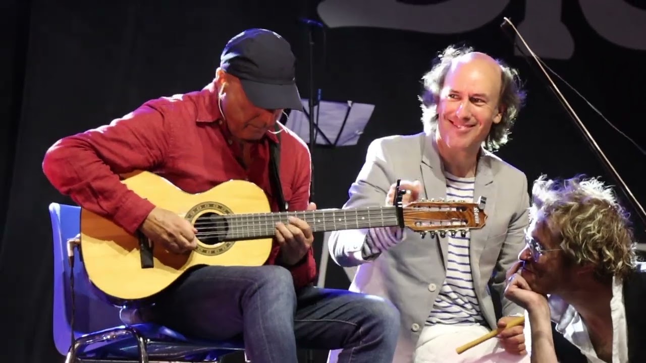 Carlos Nuñez aux Filets Bleus de Concarneau 2022.