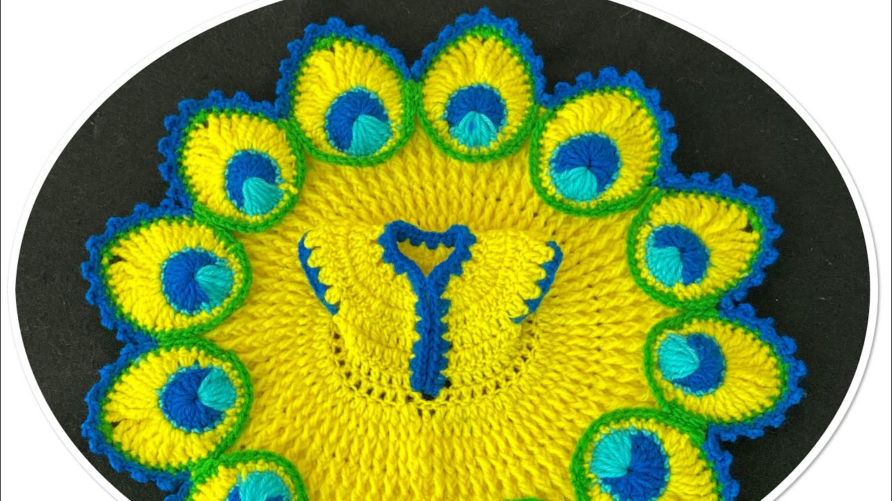 Ek dam new बेस के साथ बनाए Diwali special Laddu Gopal kee morpankh dress.#balgopal. #KanhanJi..