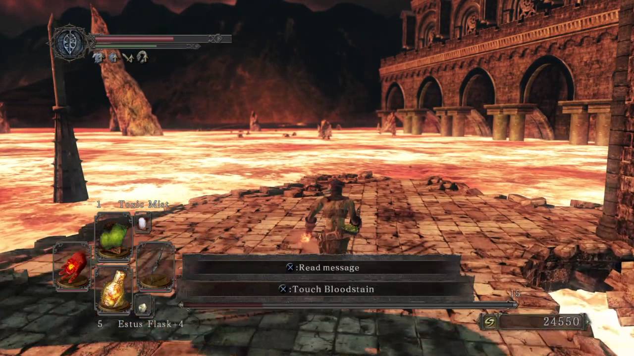 DARK SOULS™ II  - Poison Build vs Old Iron King