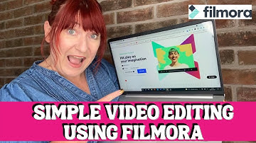 Filmora X - QUICK and EASY EDITING tutorial for beginners 2021