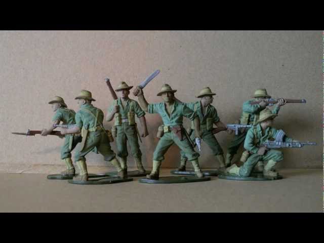 AIRFIX 1:32 SCALE AUSTRALIAN INFANTRY - YouTube