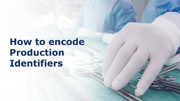 9. How to encode Production Identifiers