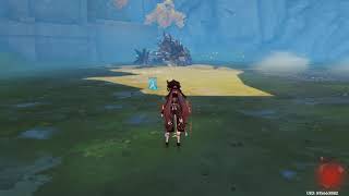 what 300% crit damage hutao charge atk looks like in open world (no buff)