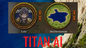 The Most Boring Video Ever for Derv! Age of Mythology: Titan AI - Mediterranean