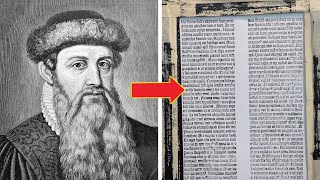 How does a Gutenberg printing press work?