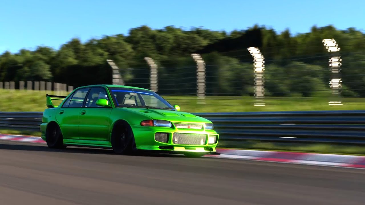 Mitsubishi Lancer Evolution III GSR Nürburgring YouTube