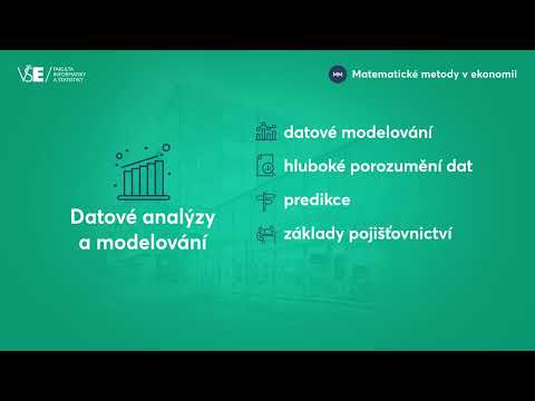 Video: Ekonomické a matematické metody a modelování