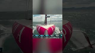 SPLASH DOWN FOR LUNA ROSSA! #naples2027 #americascup #ac38