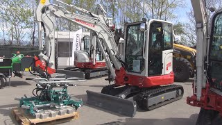 Takeuchi TB335R Compact Excavator (2024) Exterior and Interior