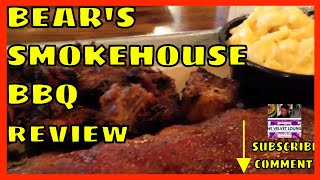 Bears BBQ Smokehouse Restaurant Review #bbq #bearsbbq #bearssmokehouse ##bbq #porkribs