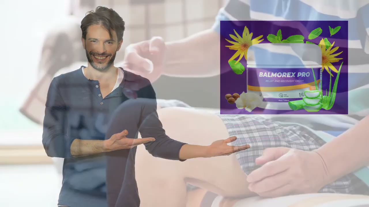 Balmorex Pro: Fast Relief for Joints, Back & Muscles with 27 Natural Ingredients