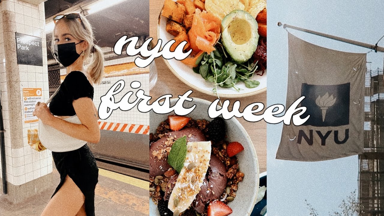 ♡ NYU First Week of Class 2021! *in-person*(+ taylor swift dance night, tattoos, & brunch ) ♡