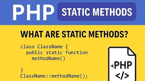 PHP Static Methods Explained in Hindi | Learn with Example | coding With kailash 