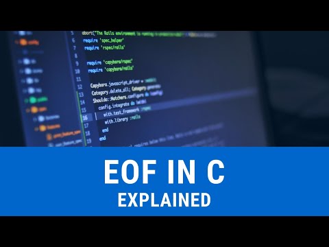 วีดีโอ: ฉันจะรู้ได้อย่างไรว่าถึง EOF ใน C ++ แล้ว