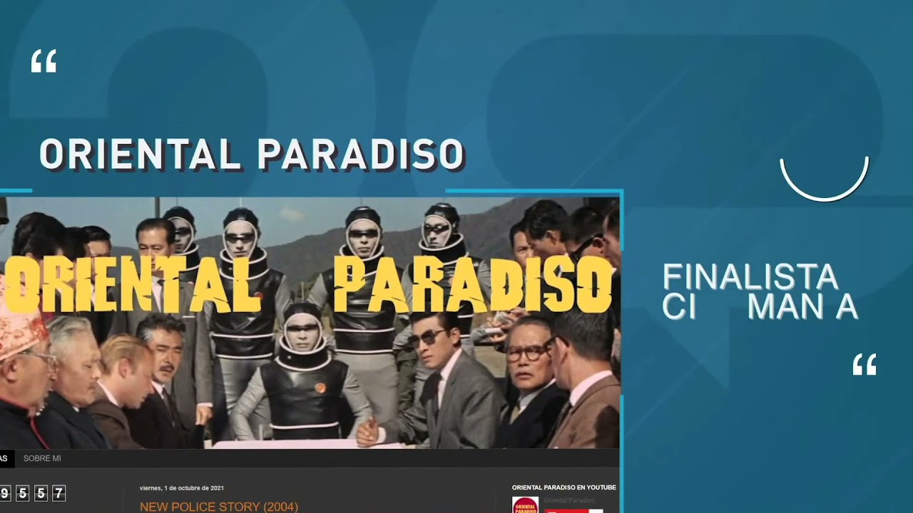ORIENTAL PARADISO es finalista en los Premios20Blogs 2021