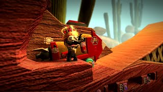 LittleBigPlanet Speedrun - "Boom Town" (1:11) Wealth