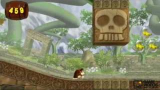 New Donkey Kong Jungle Beat - Wii Gameplay