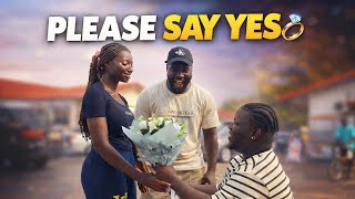SINGLE FOR 10 YEARS! 💔 He Proposed To Campus Girls 😂😂