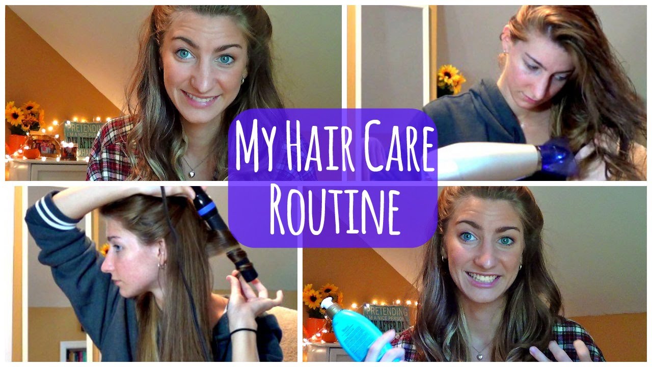 My Hair Care Routine - YouTube