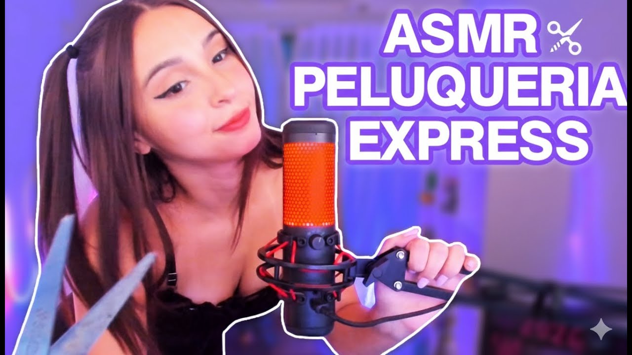 ASMR CORTE EXPRESS ✂️ Triggers de Tijeras + Atención Personal