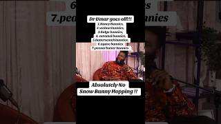Dr Umar Absolutely No Snow Bunny Hopping!  #bunny #snow #queenforever #blackprincesses  #women #love