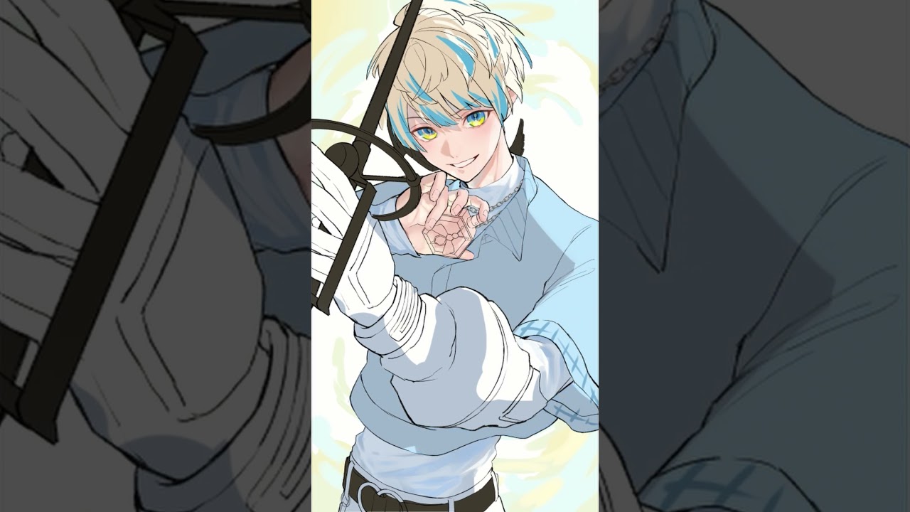 【にじさんじ】　緋八 マナ　描いてみた/IllustrationMaking #イラストメイキング #illustration