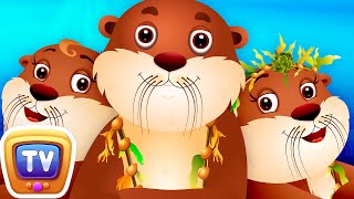 Sea Otter Nursery Rhyme | ChuChuTV Sea World | Animal Songs For Children