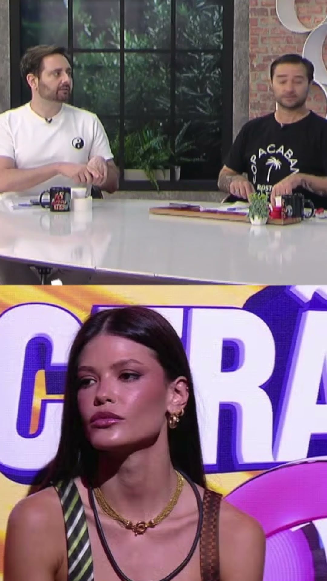 BBB 25: Perline diz que Tadeu “deve fazer intervenção” após Vitória Strada ser acusada de racismo