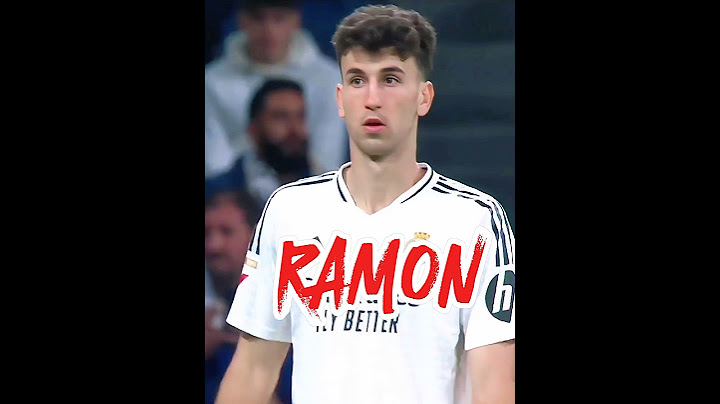 Jacobo Ramon vs Mallorca #realmadrid