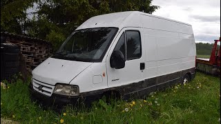 Starting 2005 Citroen Jumper 2.8 After 2 Years + Test Drive