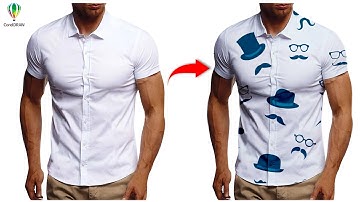 CorelDRAW Mockup Design Tutorial | CorelDRAW Tutorial | How To do Shirt Mockup Design For Beginners