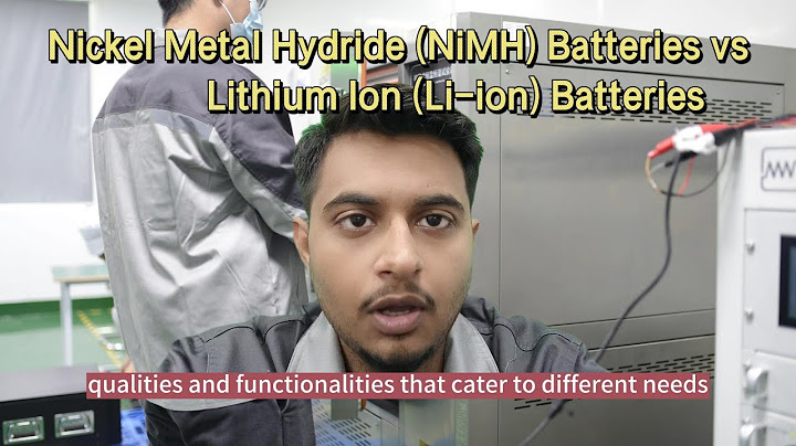 Nimh vs lithium ion so sánh năm 2024