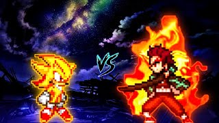 Sonic Op All Form Vs Tanjiro Hk In Jump Force Mugen