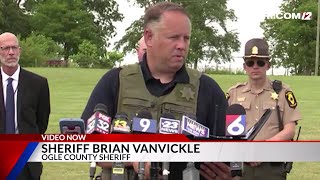 Video Now: Sheriff speaks following shooting in small Illinois neighborhood
