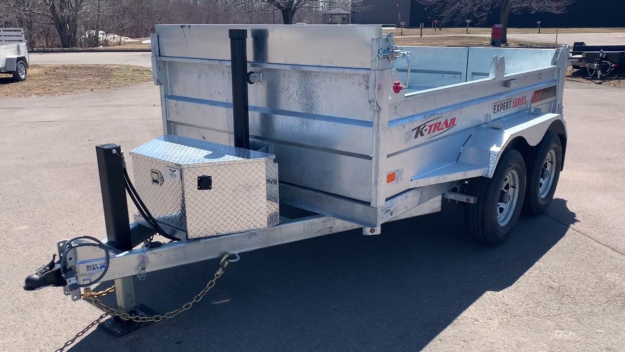 K-TRAIL 6’ x 10’ DUMP TRAILER