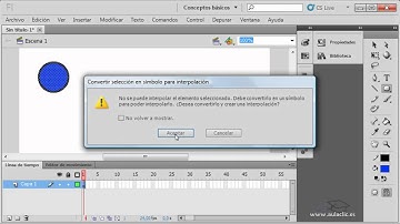 Curso de Flash CS5. 1. Mi primera animación.