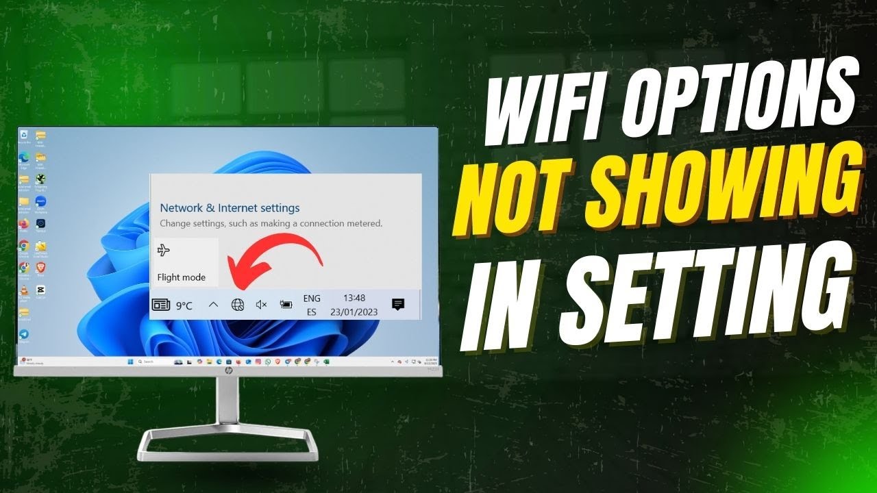 How To Fix WiFi Option Not Showing In Settings On Windows 10/11| Fix ...