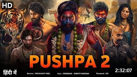 🔥Pushpa 2 - (Film Version) Hindi | Allu Arjun | Pushpa 2 the Rule | Rashmika | Sukumar | Fahaad F 🔥