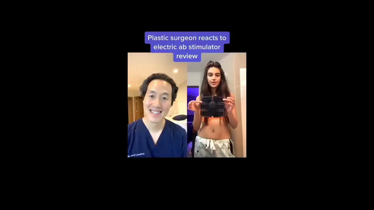 Doctor Reacts To Electric Ab Stimulator Shorts Abs