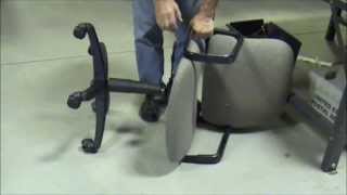 How to: Remove gas cylinder using a pipe wrench