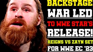 WWE News! Backstage WAR Led To WWE Release! Sami Zayn Faces Roman Reigns At WWE Elimination Chamber