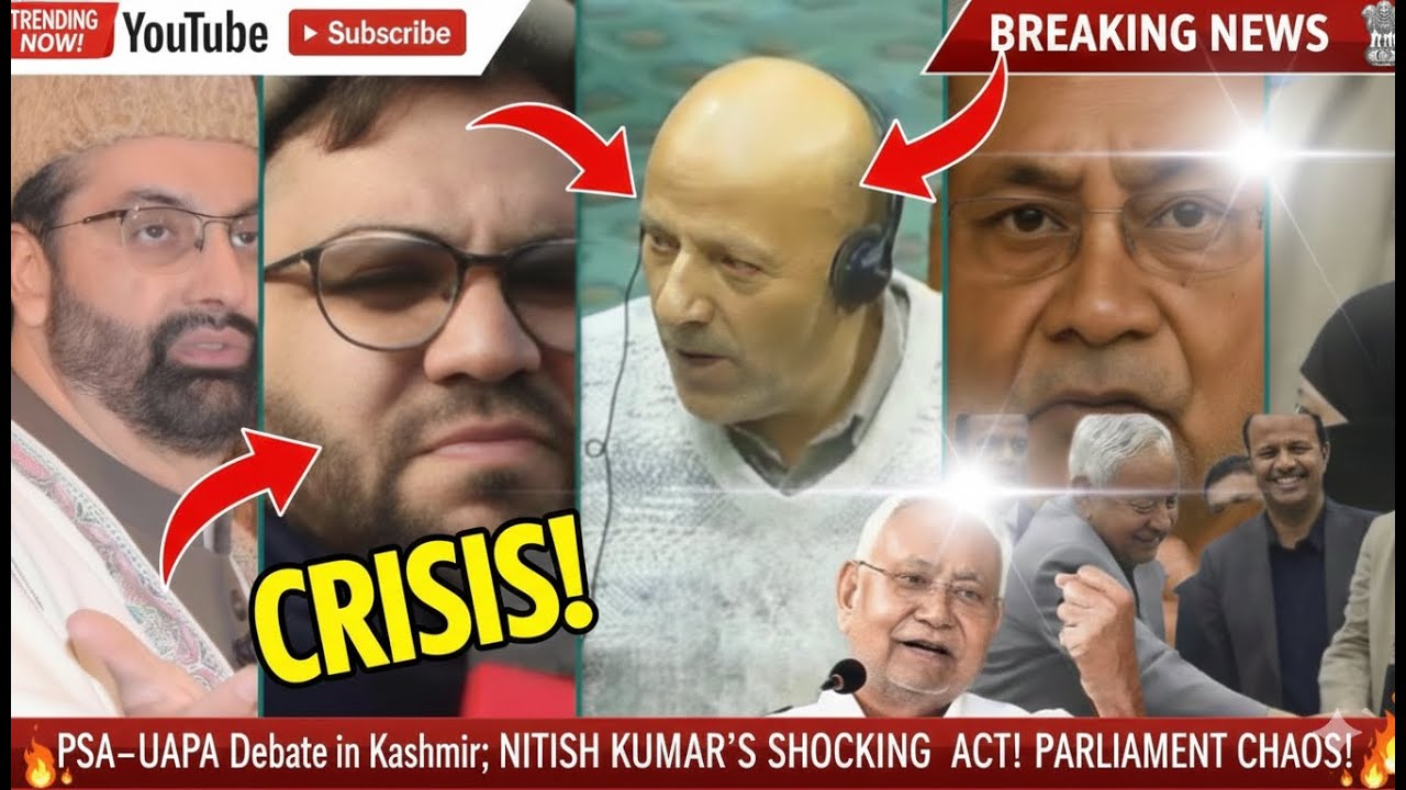 Parliament & Kashmir🔥Rights Debate and Nitish Kumar Controversy