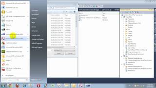 Make setup with shortcut Icon and Database Attachment.wmv