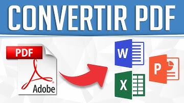 Convertir PDF a Word o Excel Gratis, 100% Online y sin registros