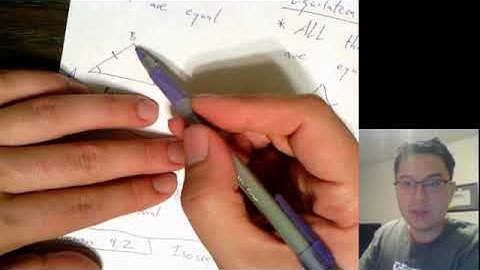Isosceles and Equilateral Triangles