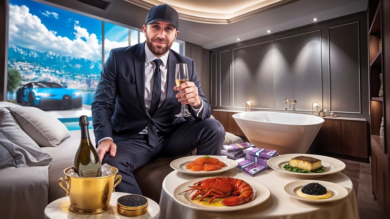 J’AI LOUÉ LA CHAMBRE D’HÔTEL LA PLUS CHÈRE DE MONACO 😱😨 !! 1.000 MÈTRES CARRÉS 💰💰!!