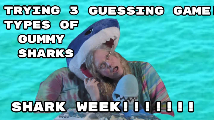 TRYING 3 DIFFERENT BRANDS OF GUMMY SHARKS FOR SHAR...