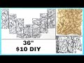 DIY 3D WALL ABSTRACT DECOR WITH FABRIC! INEXPENSIVE ROOM DECORATING IDEAS 2020