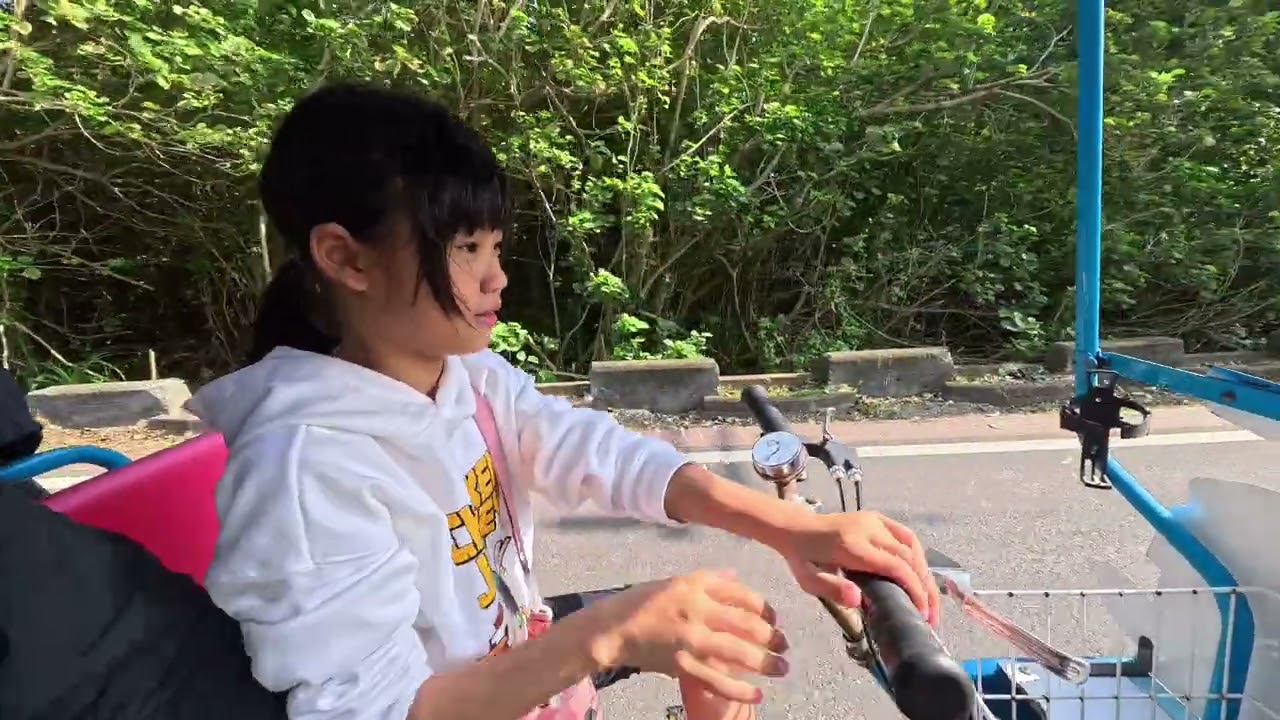 26/01/17 豆姐駕駛帶全家走新屋綠色隧道到莫內